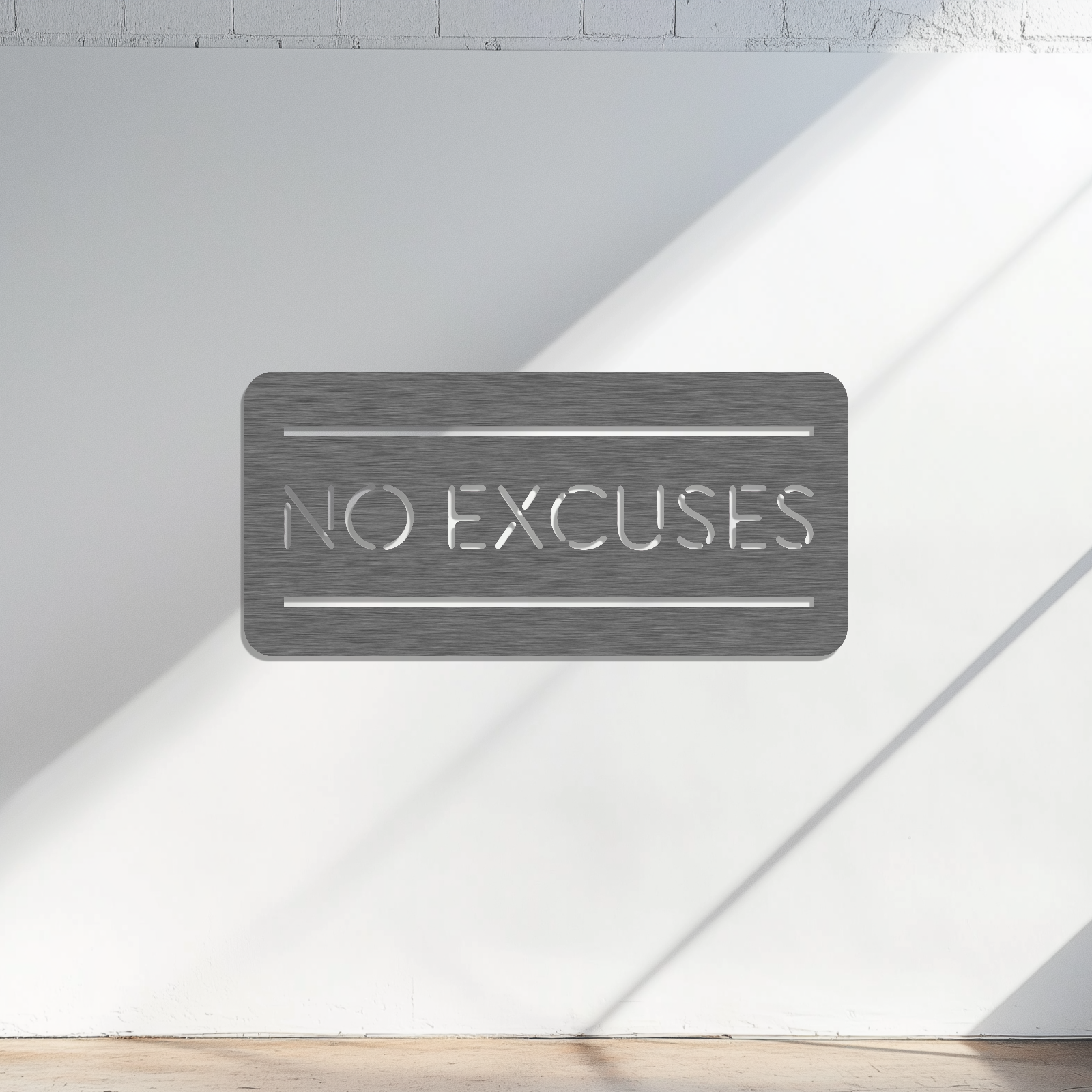 No Excuses